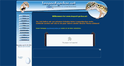 Desktop Screenshot of leopard-geckos.net